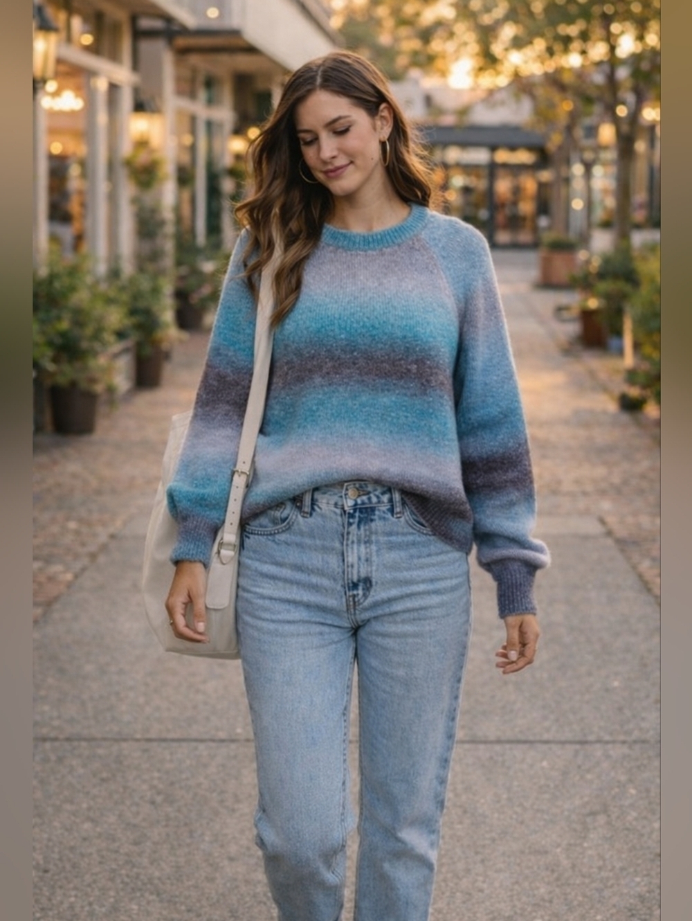 NWT BB Dakota X Steve Madden Ombre Sweater Size Small